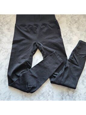 Victoria's Secret PINK High-Waisted Seamless Leggings Black Women's Sz XS